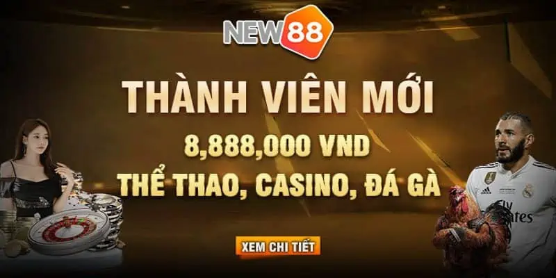 Khuyến mãi New88 mới